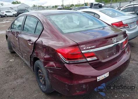 2014 Honda Civic Lx из США, поврежденный, VIN 19XFB2F57EE008291